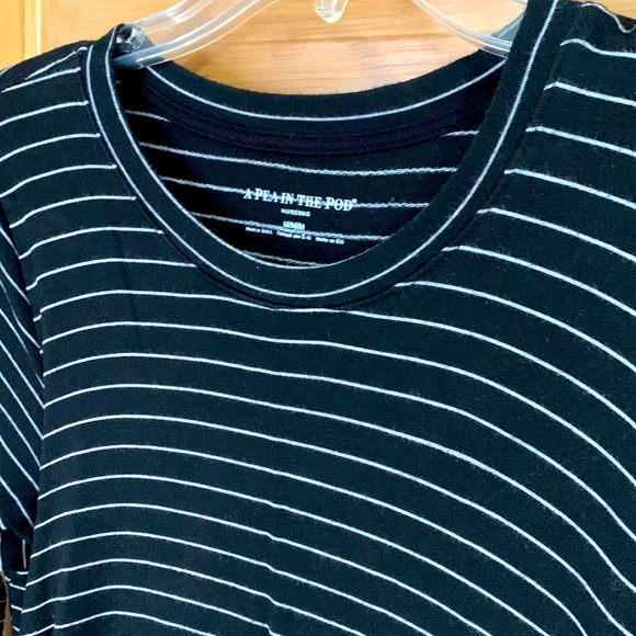 A Pea In The Pod Striped Nursing Top - Picture 3 of 5